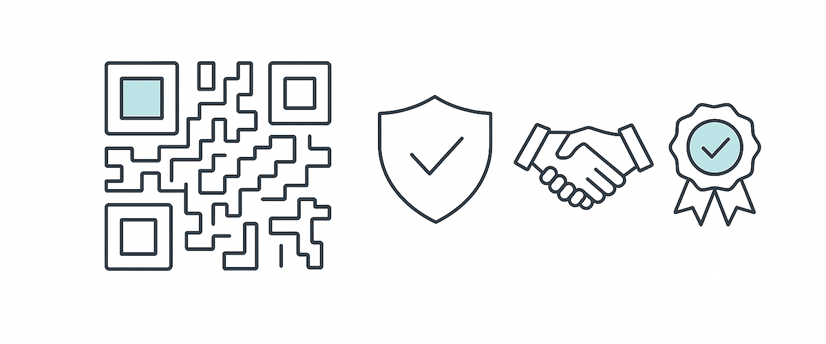Exemple de QR code personnalisé pour le branding